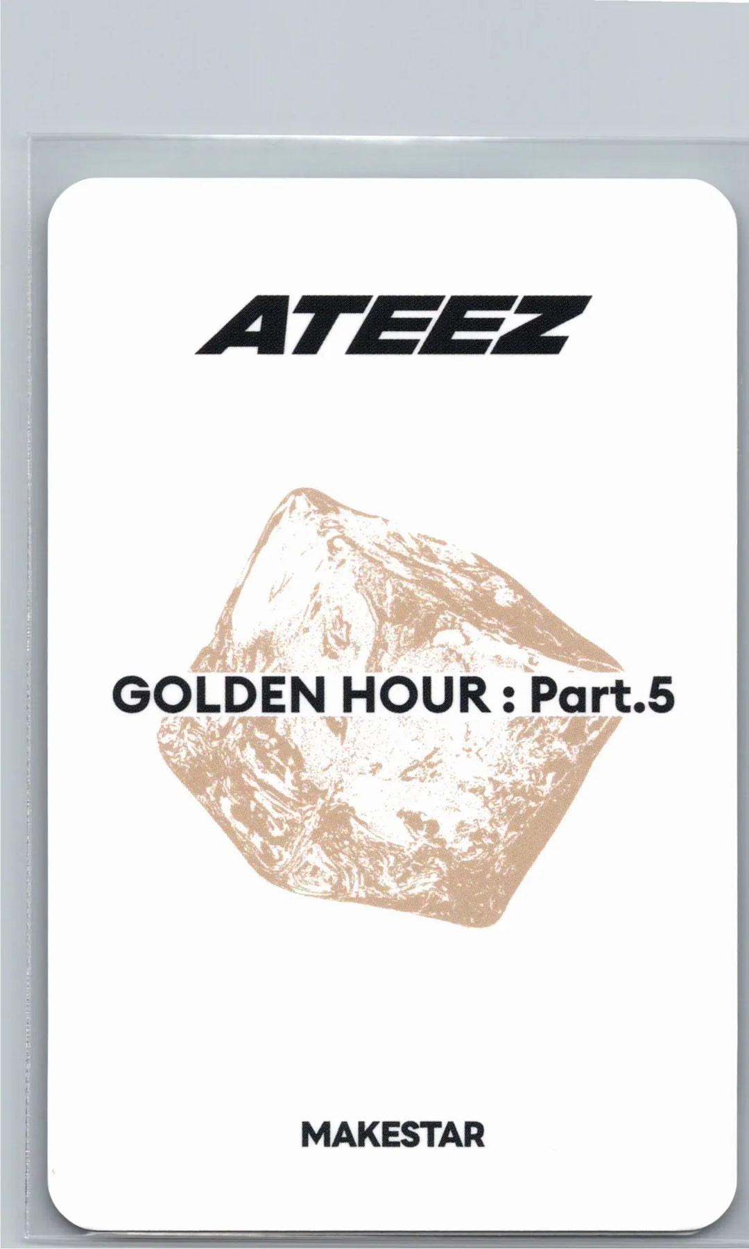 ATEEZ "GOLDEN HOUR : Part.5" - Makestar Lucky Draw Event Photocard [26.06.26]