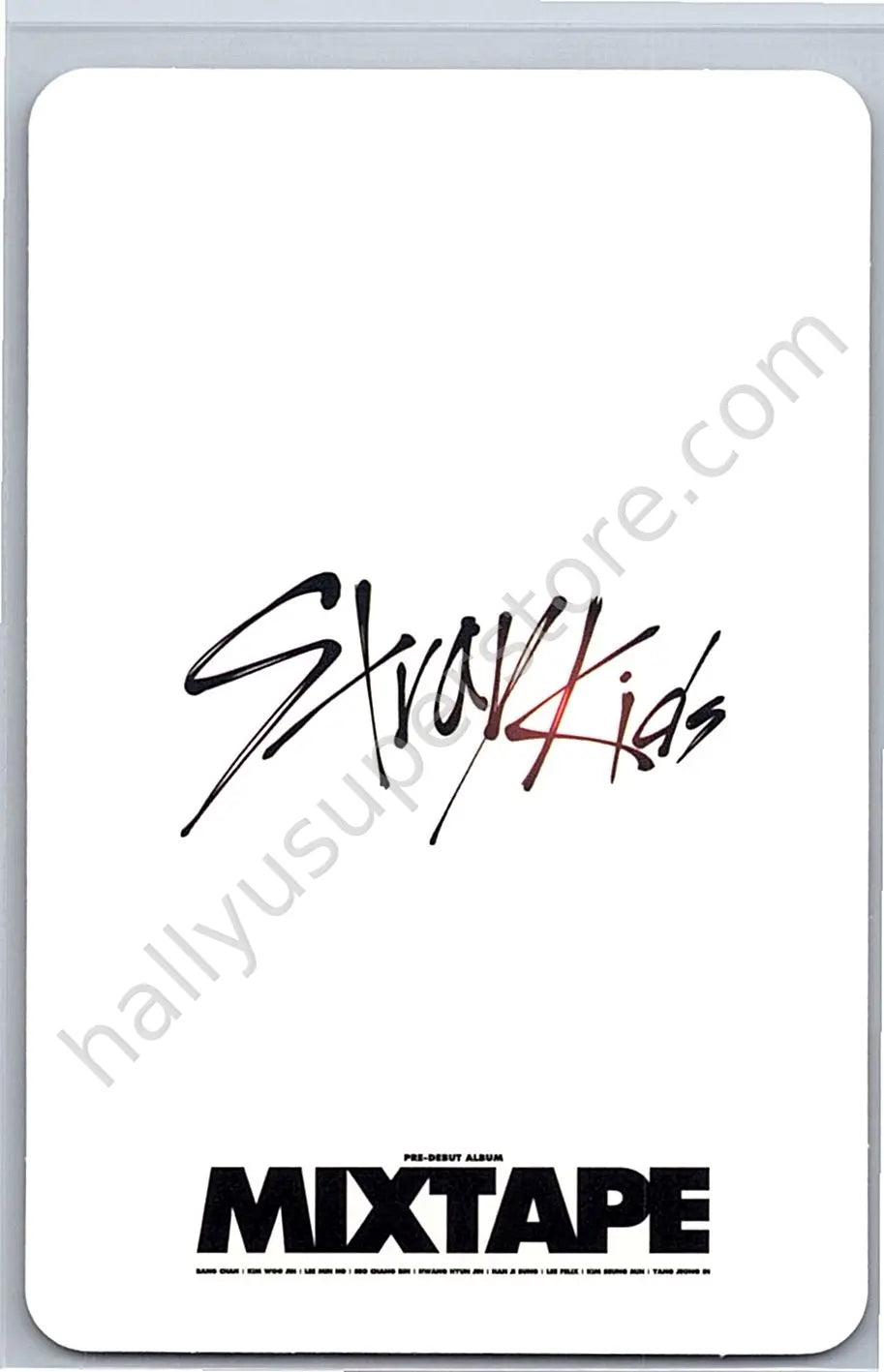 Stray Kids - Seungmin - Mixtape album photocard making version
