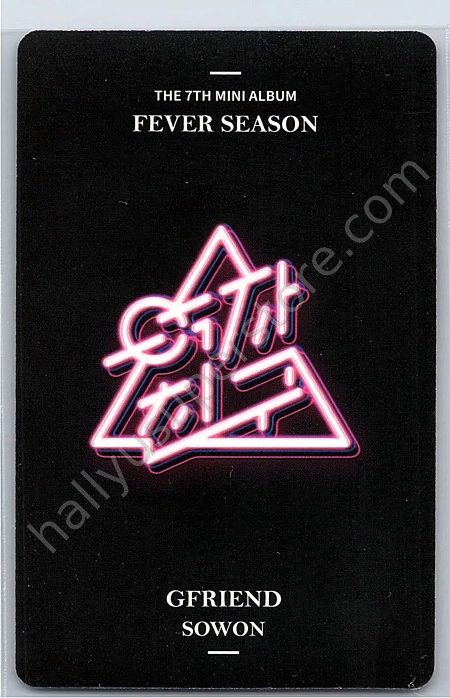 GFRIEND - Sowon - GFRIEND - Sowon - FEVER SEASON Album