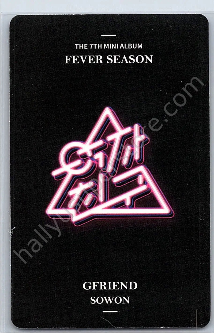 GFRIEND - Sowon - GFRIEND - Sowon - FEVER SEASON Album