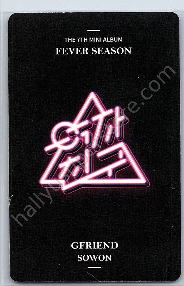 GFRIEND - Sowon - GFRIEND - Sowon - FEVER SEASON Album