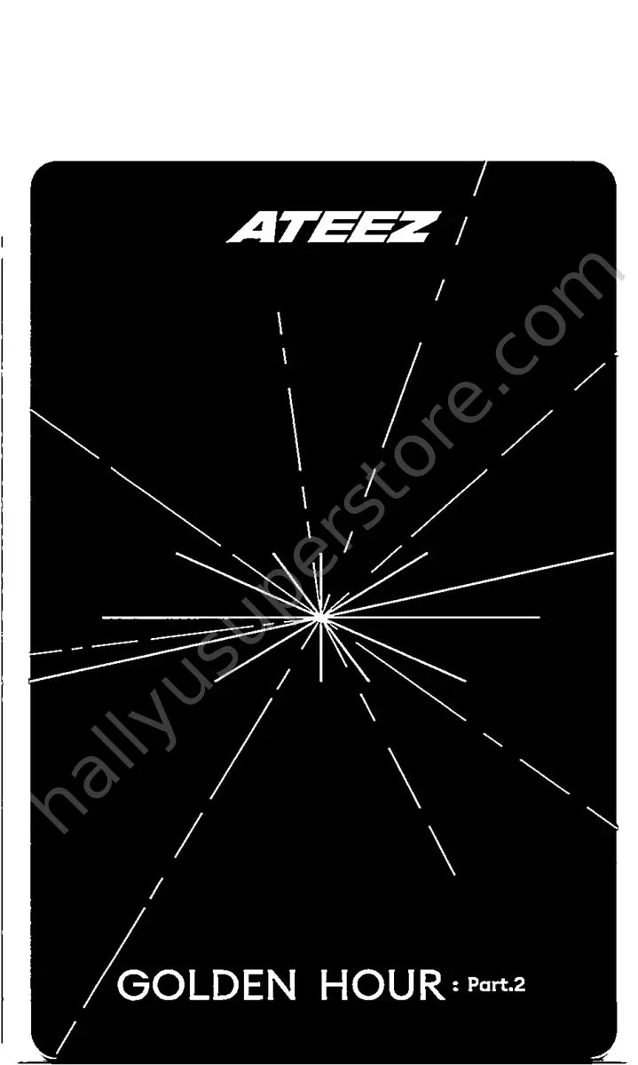 ATEEZ - Jongho - ATEEZ - Jongho - Golden Hour : Part 2 Album album photocard digipack version