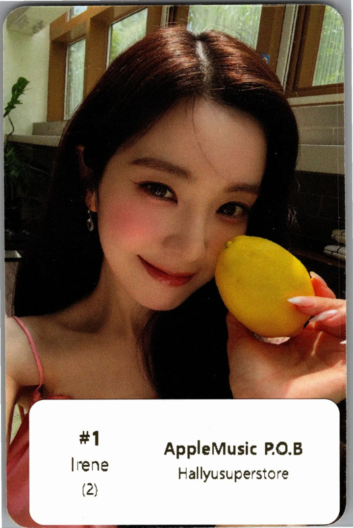 Red Velvet "Velvet Summer" - Apple Music Pre-Order Benefit Photocard [26.08.04]