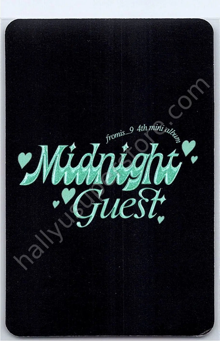 fromis_9 - Jiwon - Midnight Guest album photocard jewel case version