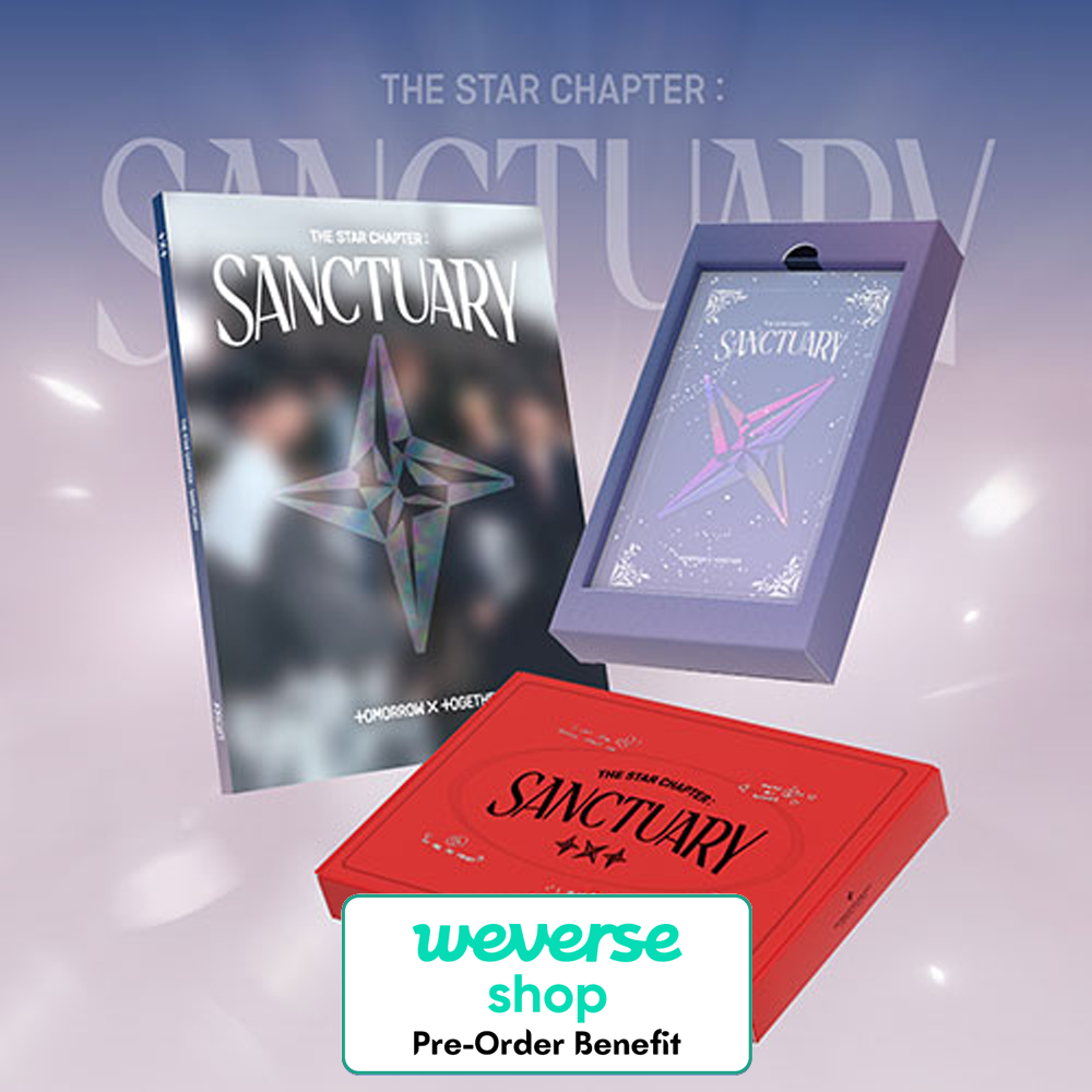 [Pre-Order] TXT - "The Star Chapter: SANCTUARY" + Pre-Order Benefit [Random / Set] - HALLYUSUPERSTORE