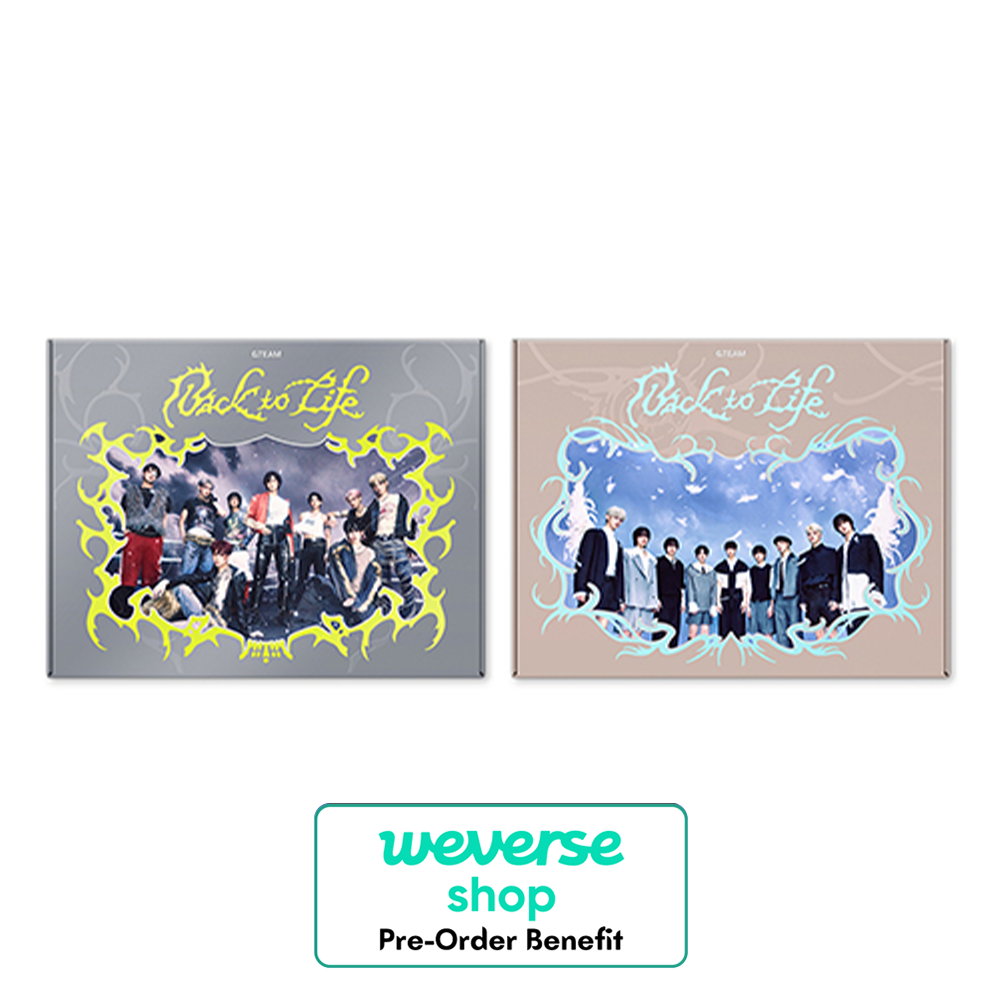 ** [Pre-Order] &TEAM - 1st Mini Album "Back to Life" + Lucky Draw Event (BREATH / GAZE ver.)(Choose Version)