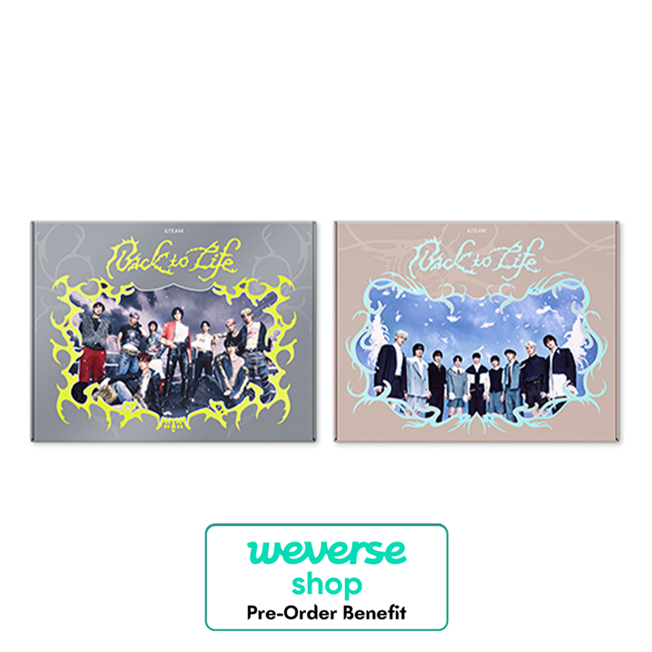** [Pre-Order] &TEAM - 1st Mini Album "Back to Life" + Lucky Draw Event (BREATH / GAZE ver.)(Choose Version)