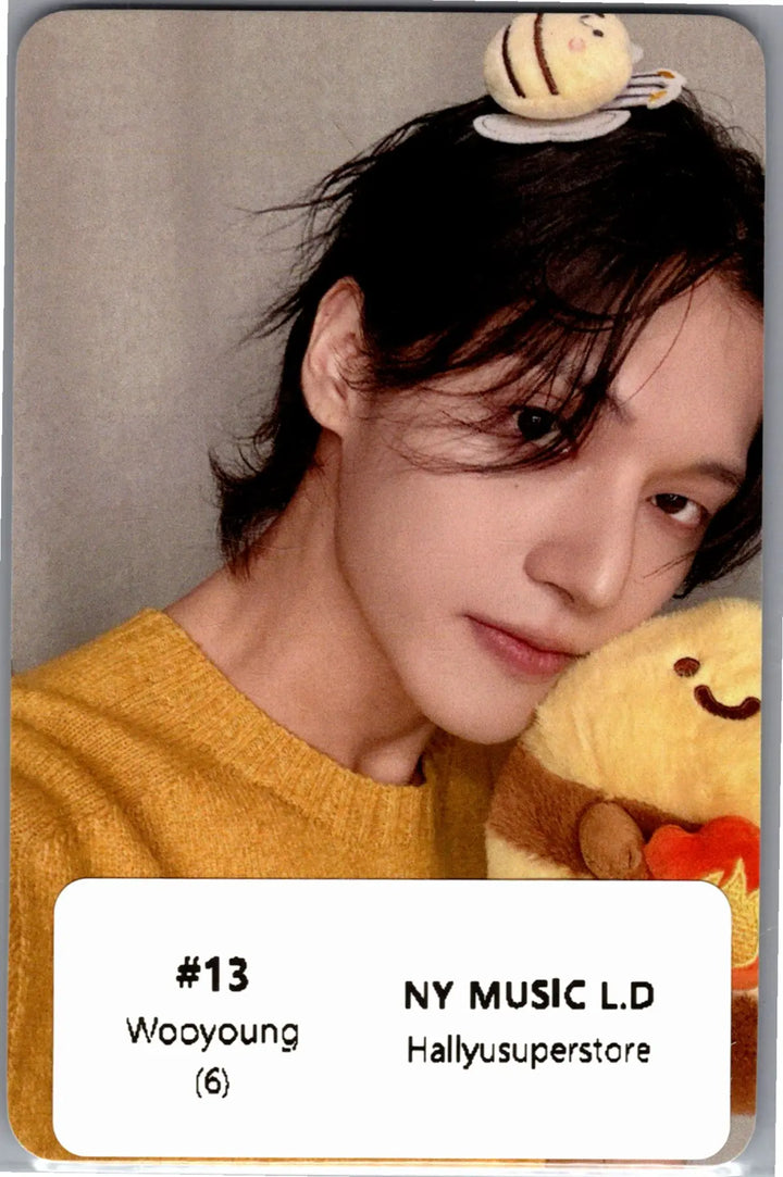 ATEEZ "GOLDEN HOUR : Part.5" - NY MUSIC Lucky Draw Event Photocard [26.08.18]
