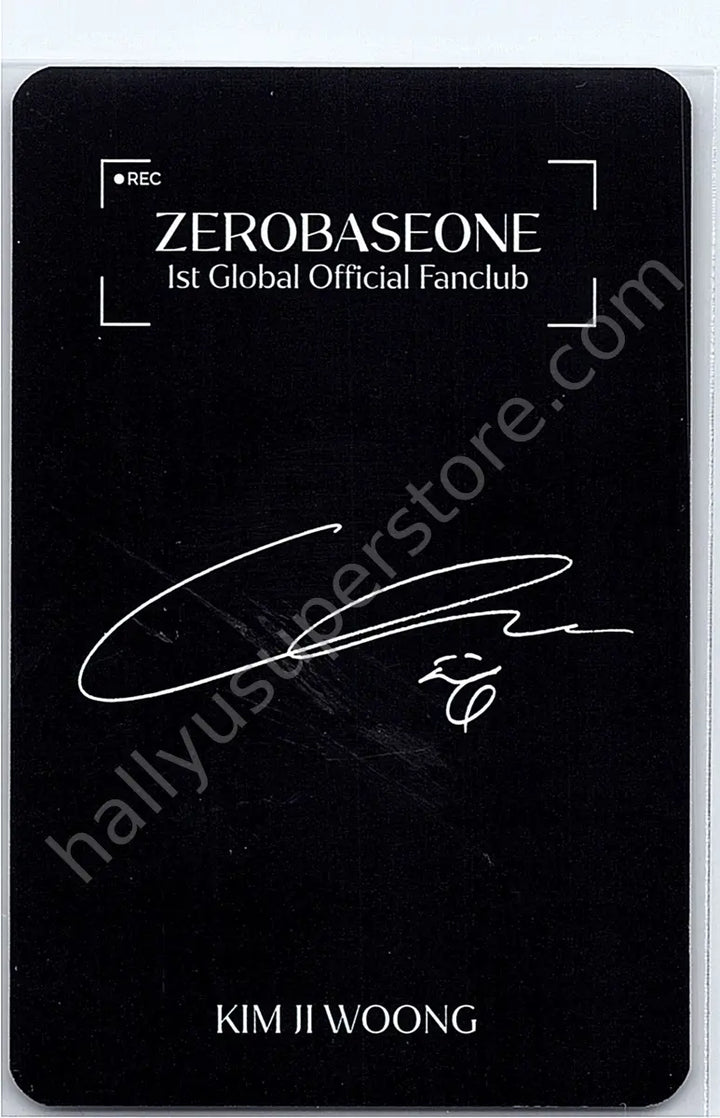 ZEROBASEONE - Jiwoong - 1st Global Official Fanclub