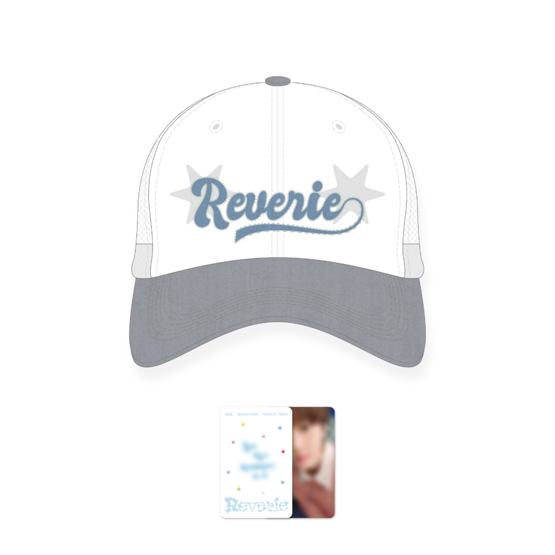 **[Pre-Order] BAEKHYUN - 2025 BAEKHYUN WORLD TOUR "Reverie" Official MD [Trucker Cap]