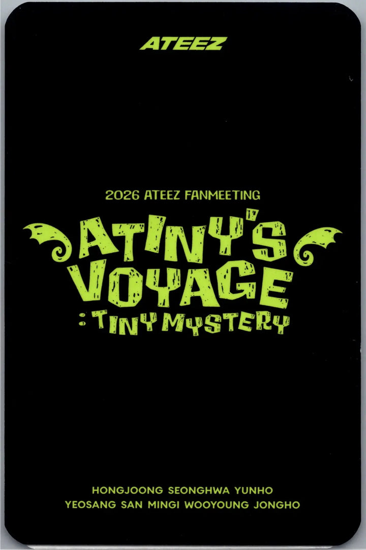 ATEEZ - "2026 ATEEZ FANMEETING ATINY’S VOYAGE : TINY MYSTERY" Photocard [26.08.11]