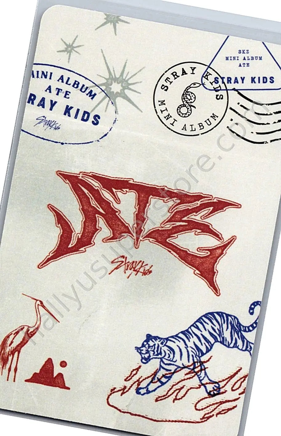 Stray Kids - Bang Chan - ATE album photocard first press only letter version
