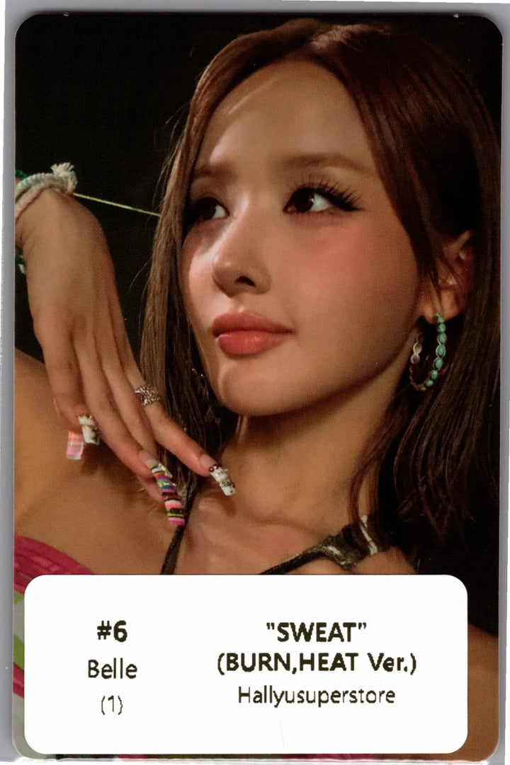 KISS OF LIFE "SWEAT" - Official Photocard (BURN, HEAT Ver.)