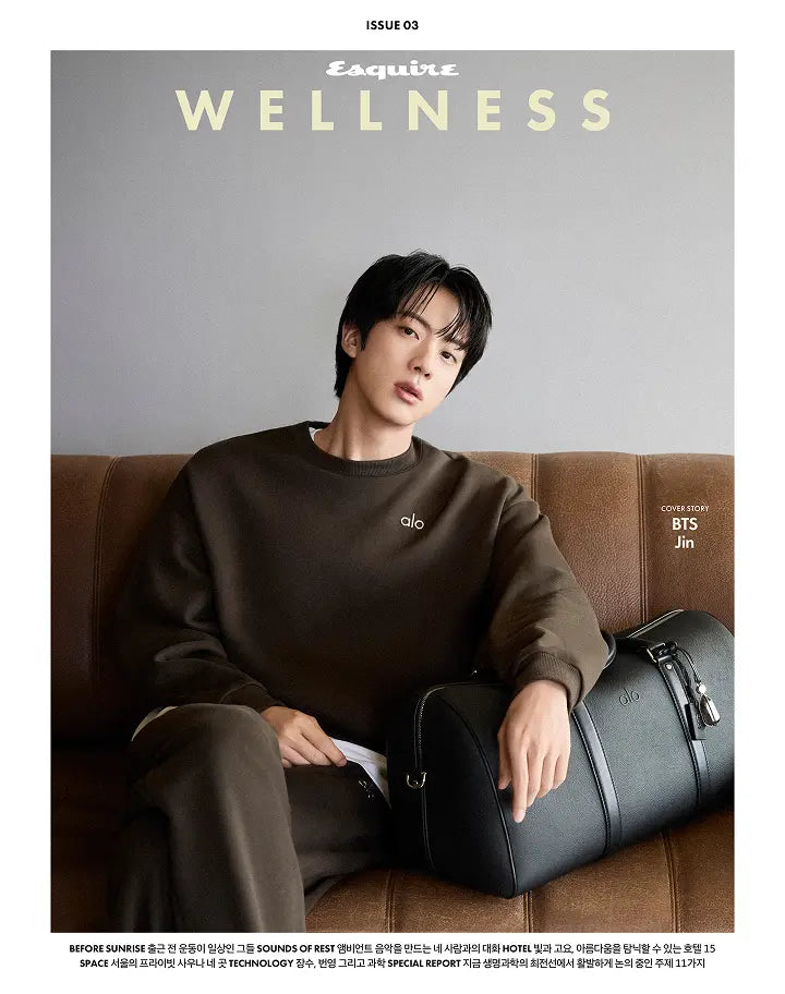 [Pre-Order] JIN(of BTS) - Esquire WELLNESS 2026.10 (Choose Version)