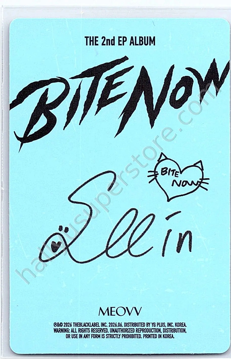 MEOVV - Sooin - BITE NOW PHOTOBOOK ver. ANGEL ver.