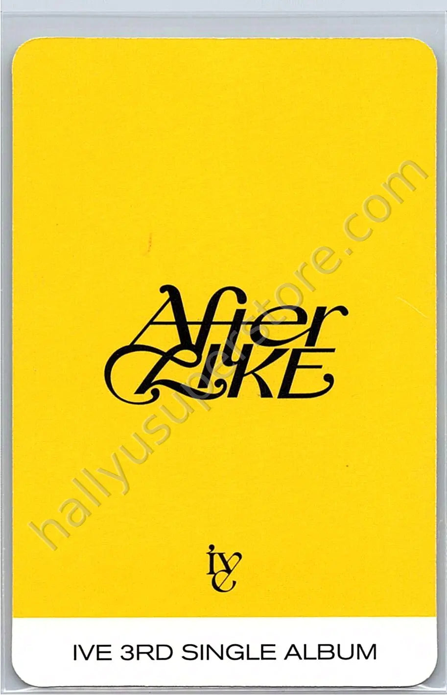 IVE - Gaeul - After LIKE album photocard jewel case version
