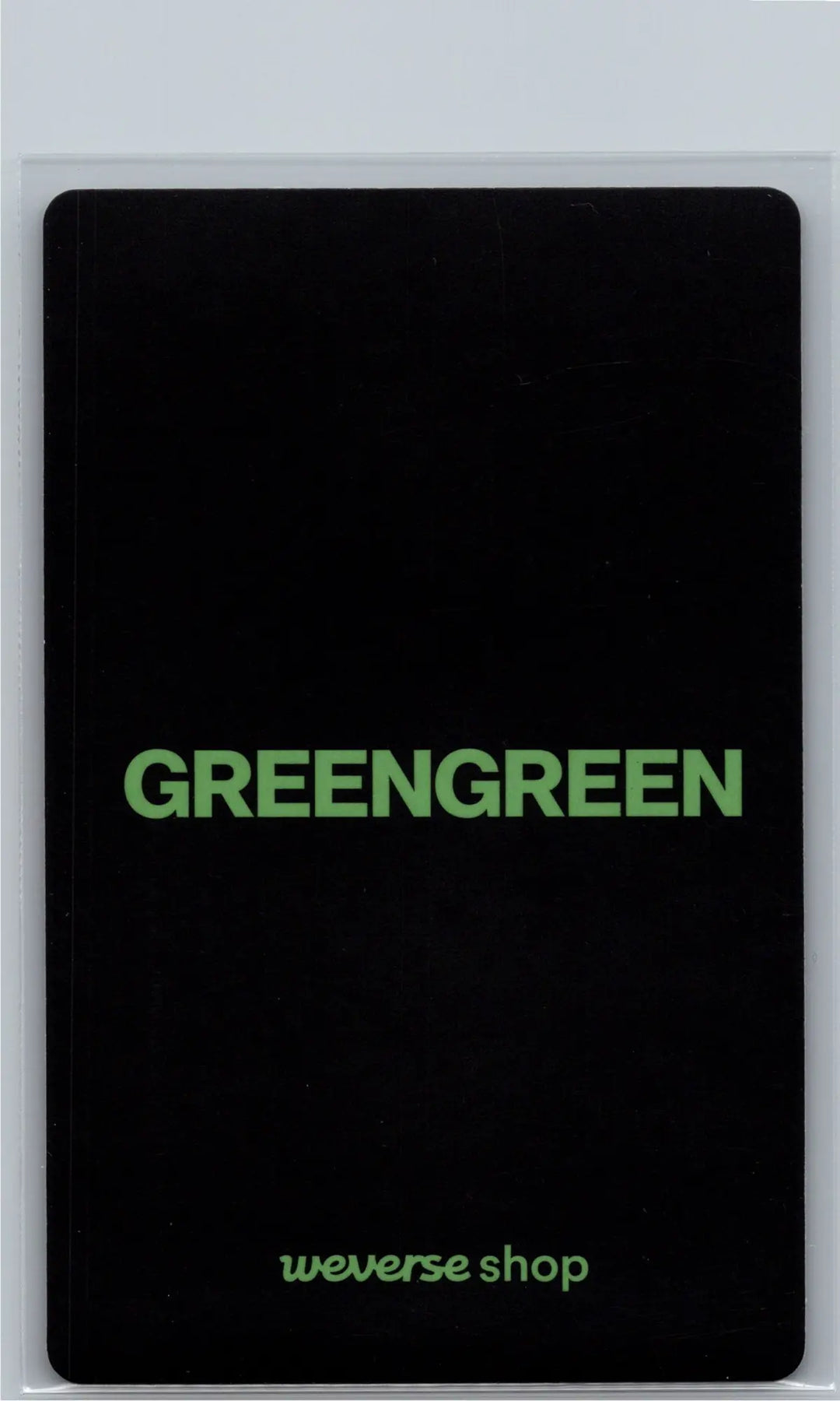 CORTIS "GreenGreen" - Weverse Shop YouTube Gift Event Photocard (Blue Lips MV) [26.07.02]