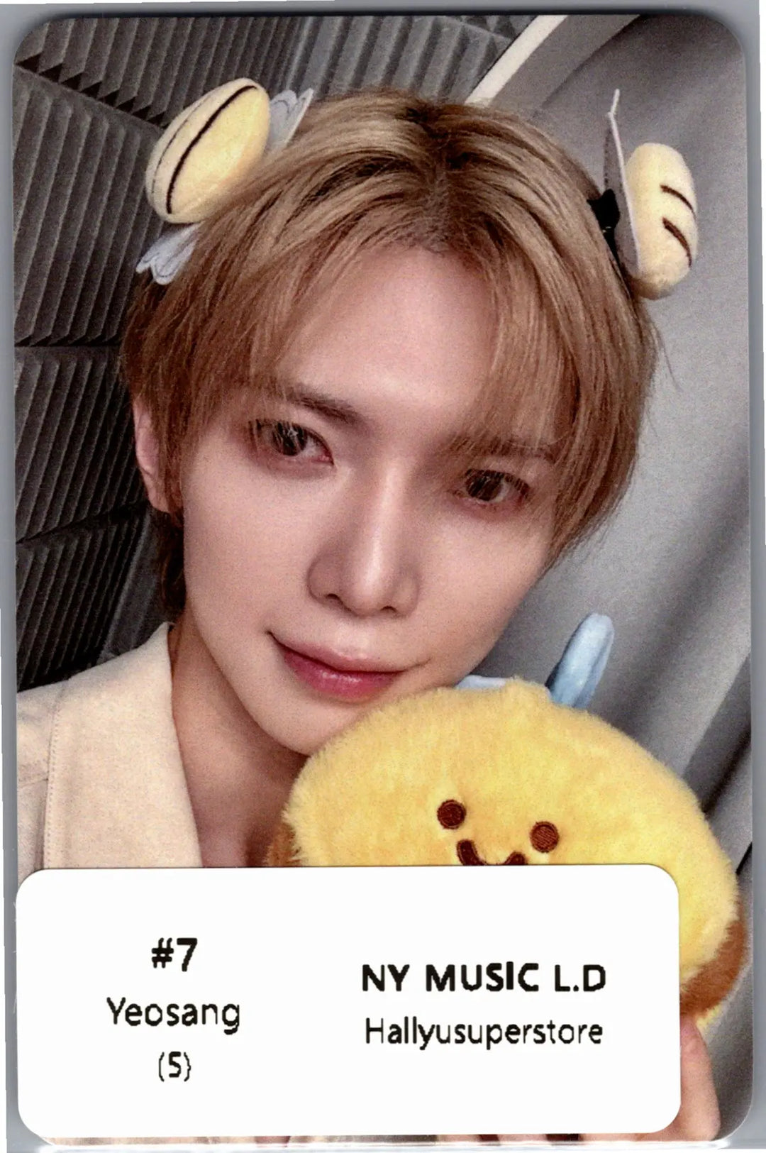 ATEEZ "GOLDEN HOUR : Part.5" - NY MUSIC Lucky Draw Event Photocard [26.08.18]