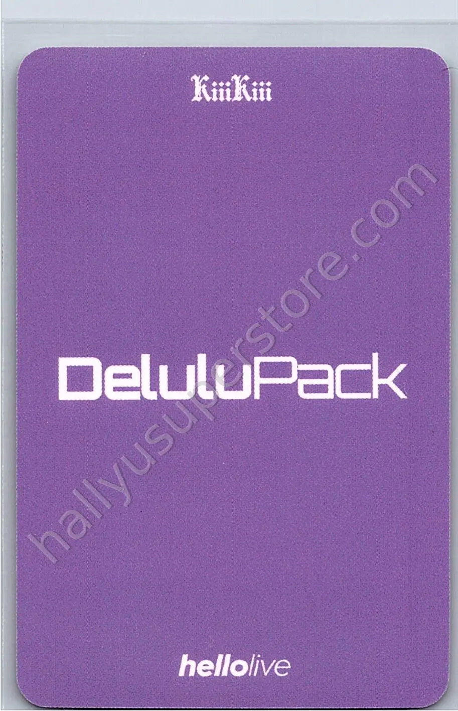 KiiiKiii - Jiyu - Delulu Pack fansign hellolive video call (fancall)