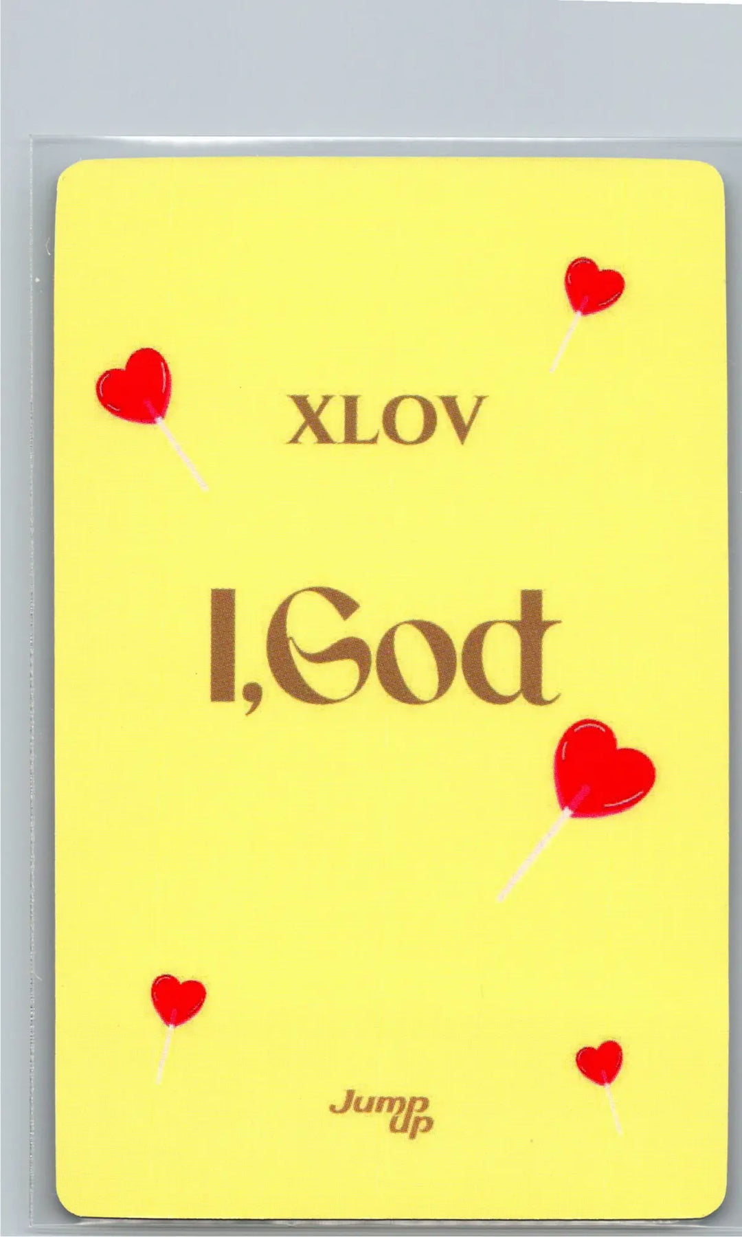 XLOV "I,God"- Jump UP Fansign Event Photocard R2 [26.07.01]