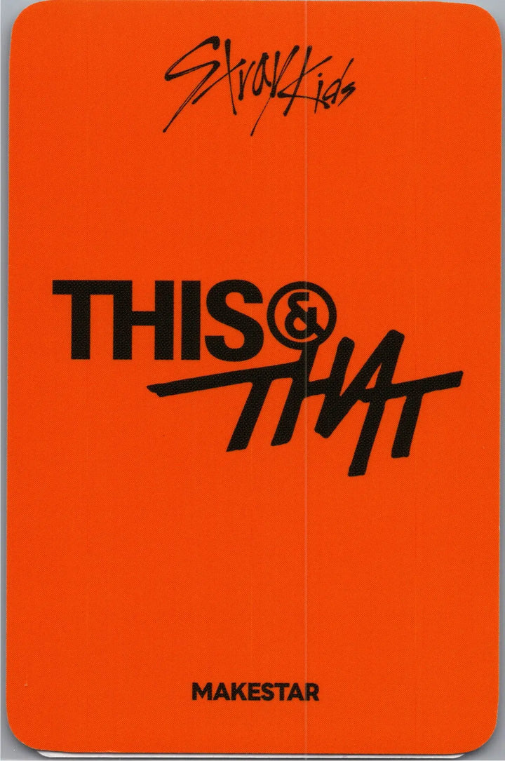 Stray Kids "THIS &amp; THAT" - Makestar Pre-Order Benefit Hologram Photocard [26.08.13]
