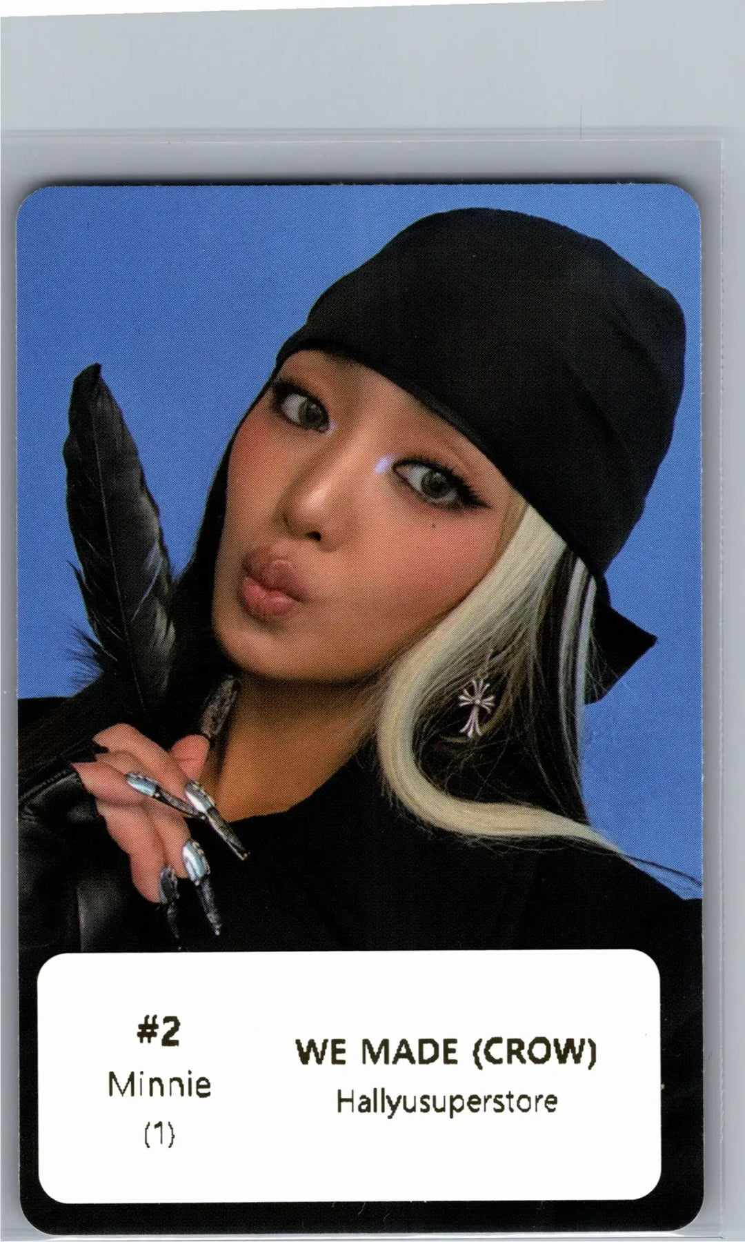 I-DLE "We made" - Official Photocard (Crow Ver.) [26.07.07]