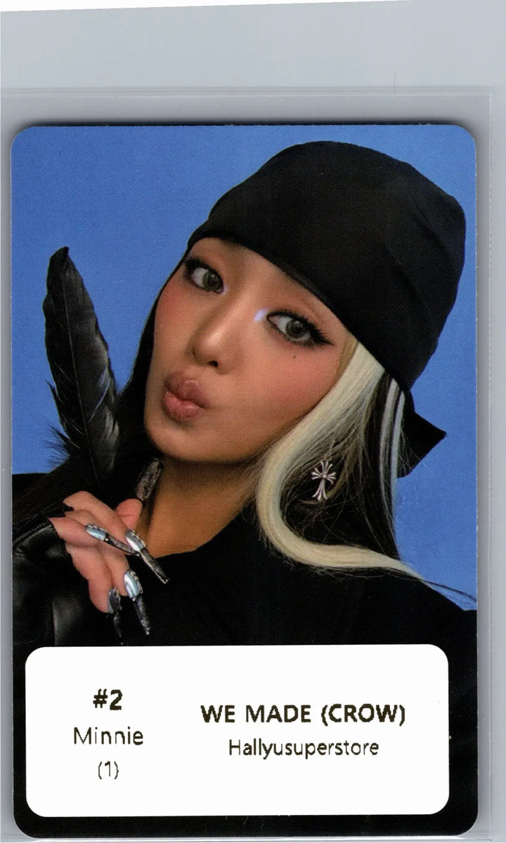 I-DLE "We made" - Official Photocard (Crow Ver.) [26.07.07]