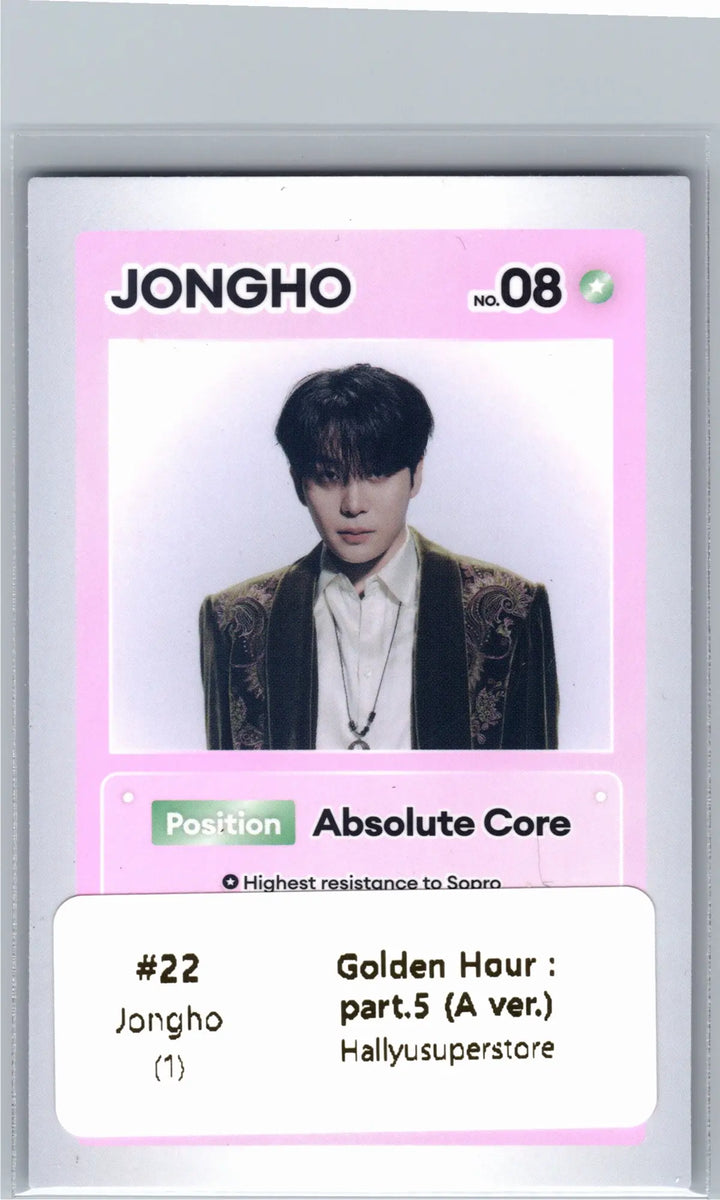 ATEEZ "GOLDEN HOUR : Part.5" - Official Photocard (A ver.) [26.06.26]