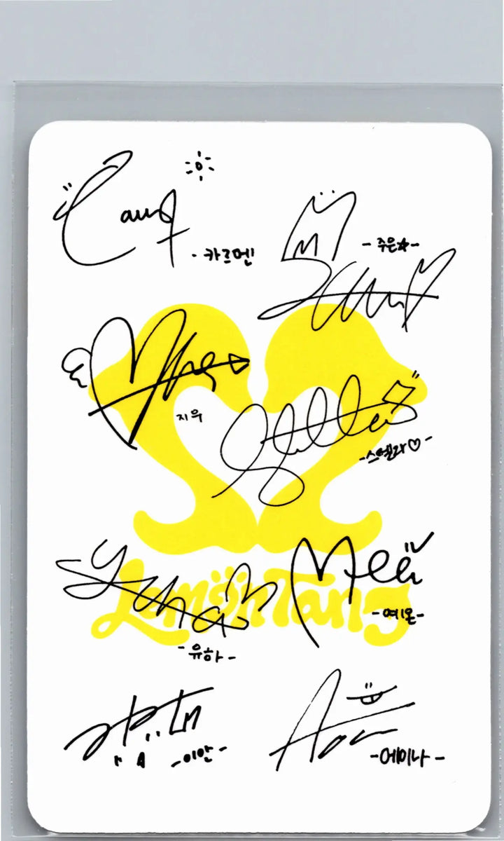 Hearts2Hearts "Lemon Tang" - Official Photocard [26.06.24]