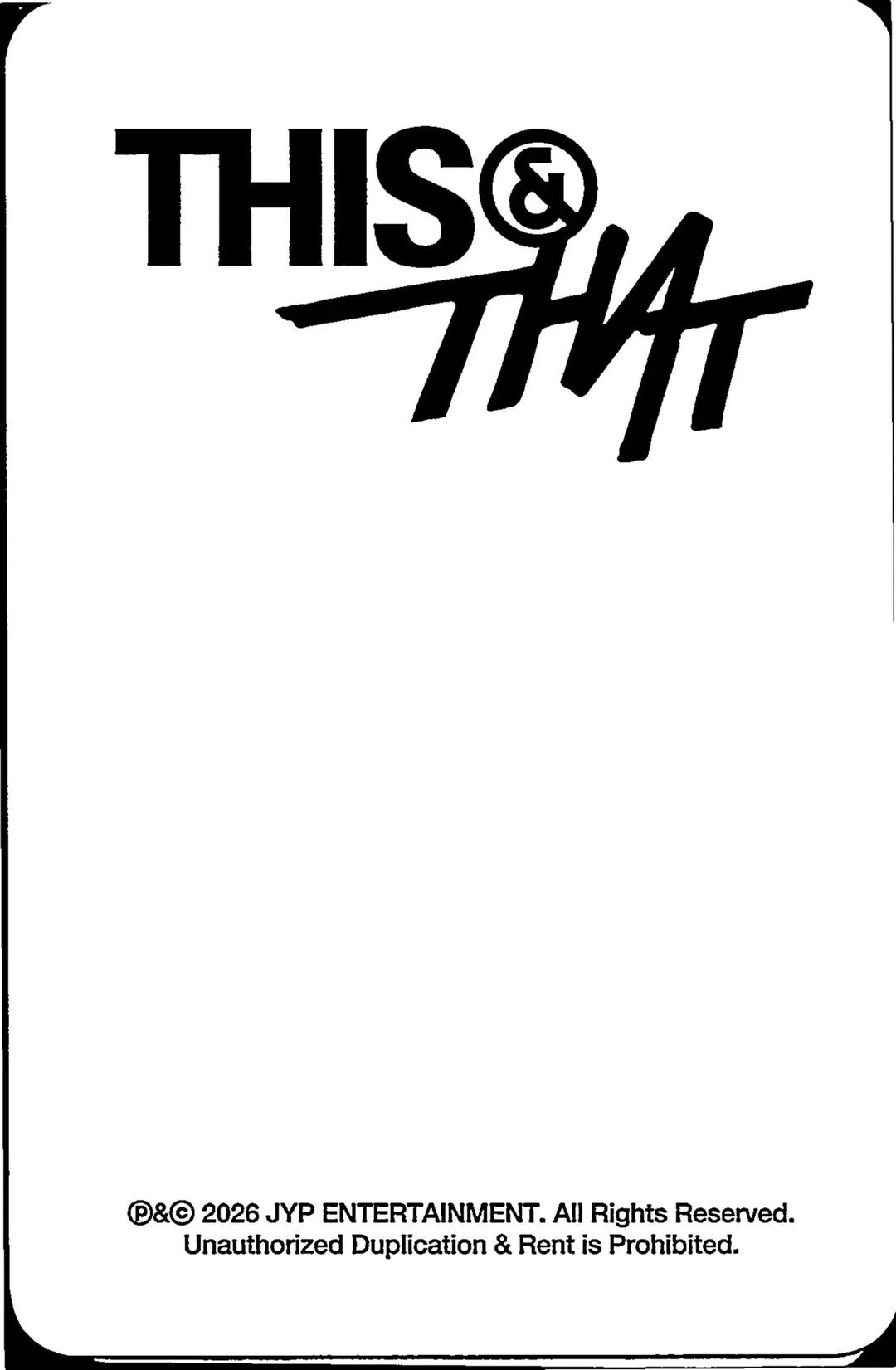 Stray Kids "THIS &amp; THAT" - Soundwave Pre-Order Benefit Photocard [26.08.19]
