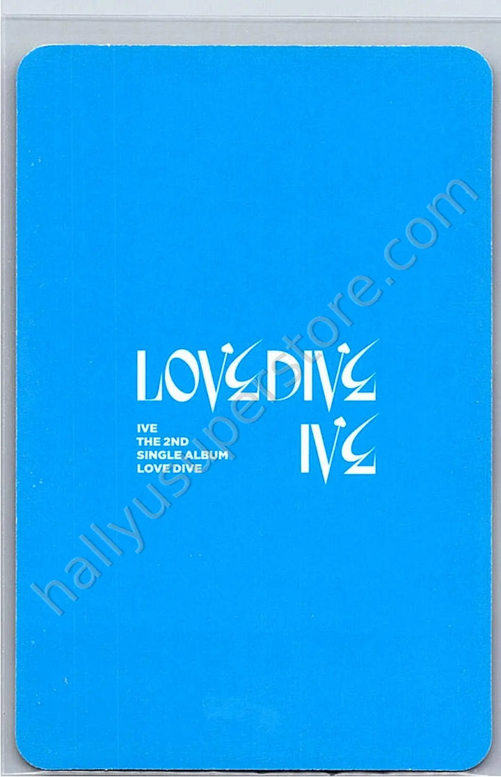 IVE - Yujin - LOVE DIVE album photocard version 2