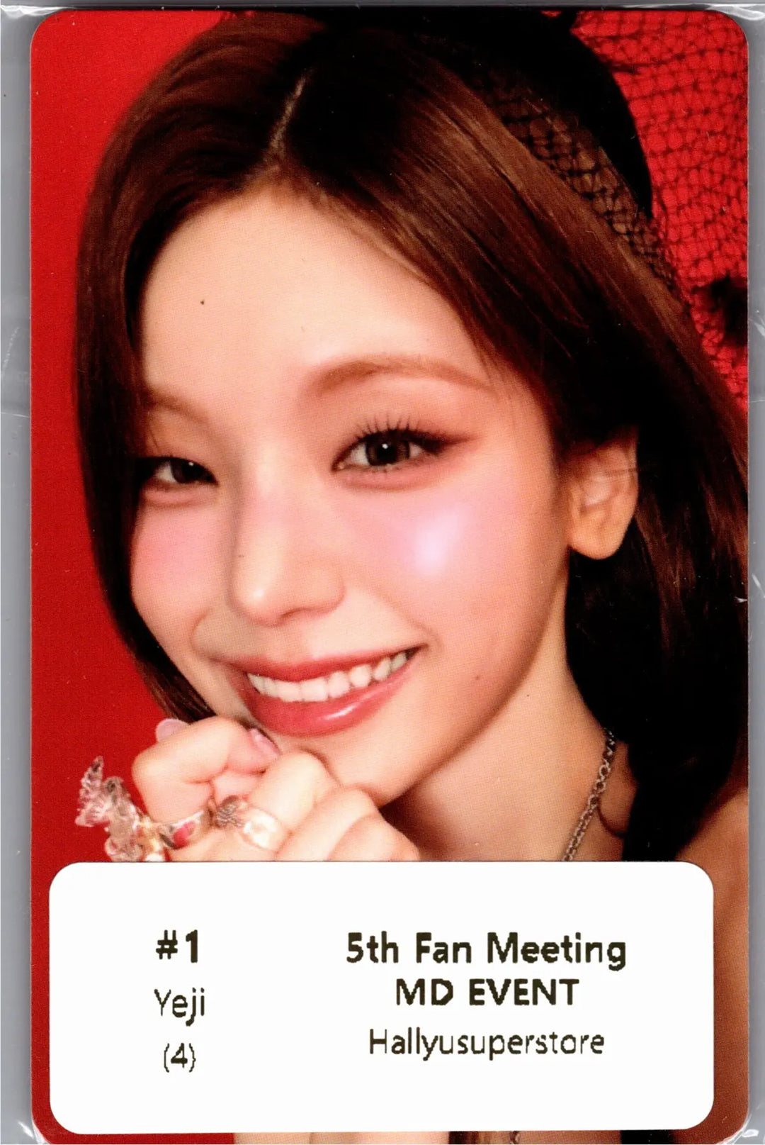 ITZY - ITZY 5th FanMeeting "All in, Midzy" MD Event Photocard [26.08.07]
