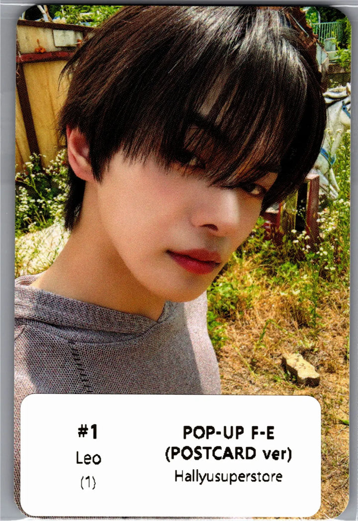 ALPHA DRIVE ONE "UNBREAKABLE : 少年BEAST" - POP-UP Store Mnet Plus Merch Fansign Event Photocard [26.08.26]