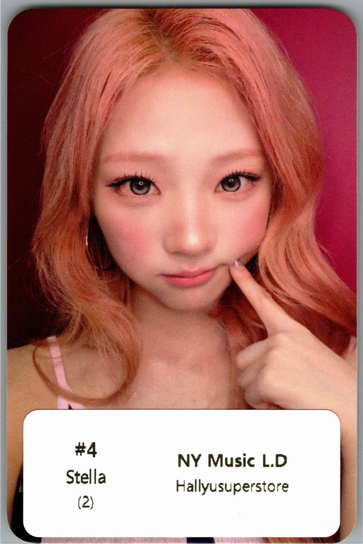 Hearts2Hearts "Lemon Tang" - NY Music Lucky Draw Event Photocard [26.08.04]