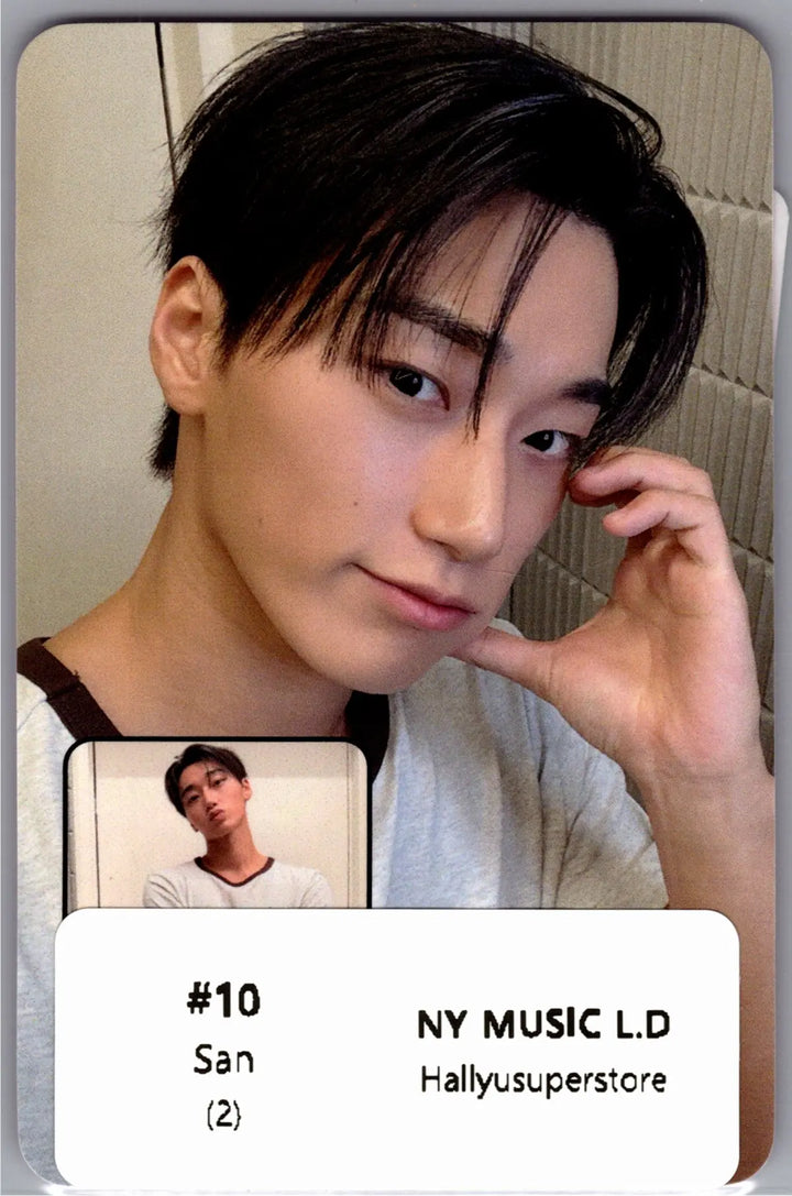 ATEEZ "GOLDEN HOUR : Part.5" - NY MUSIC Lucky Draw Event Photocard [26.08.18]