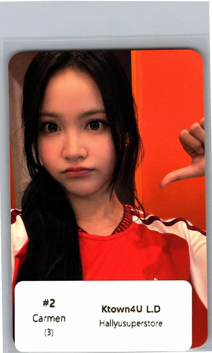 Hearts2Hearts "Lemon Tang" - Ktown4U Lucky Draw Event Photocard [26.07.01]