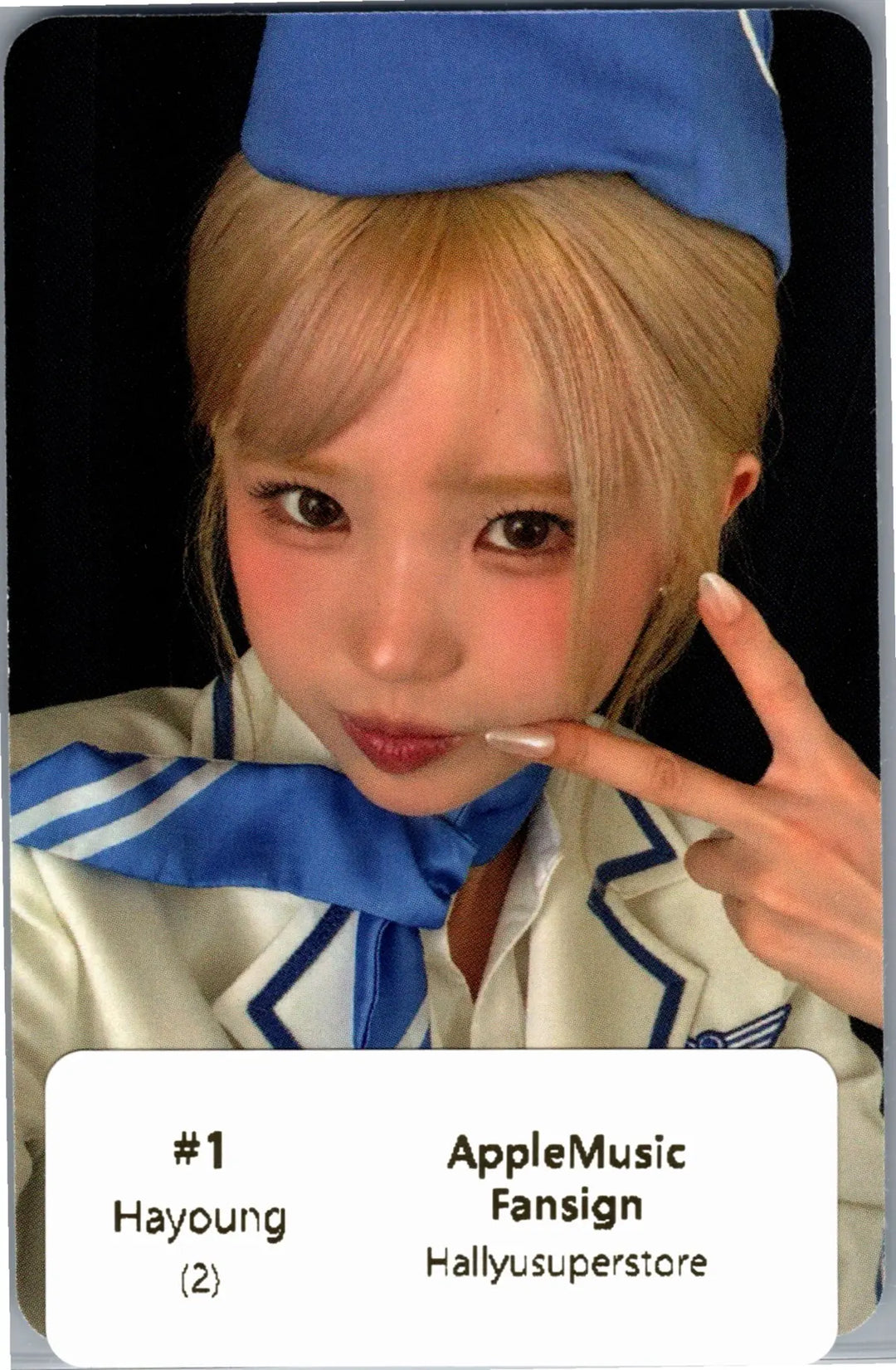fromis_9 "Glow ME" - Apple Music Fansign Event Photocard [26.08.06]