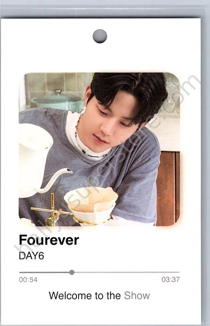 DAY6  - Dowoon - Fourever album inclusion FPO paper tag standard version