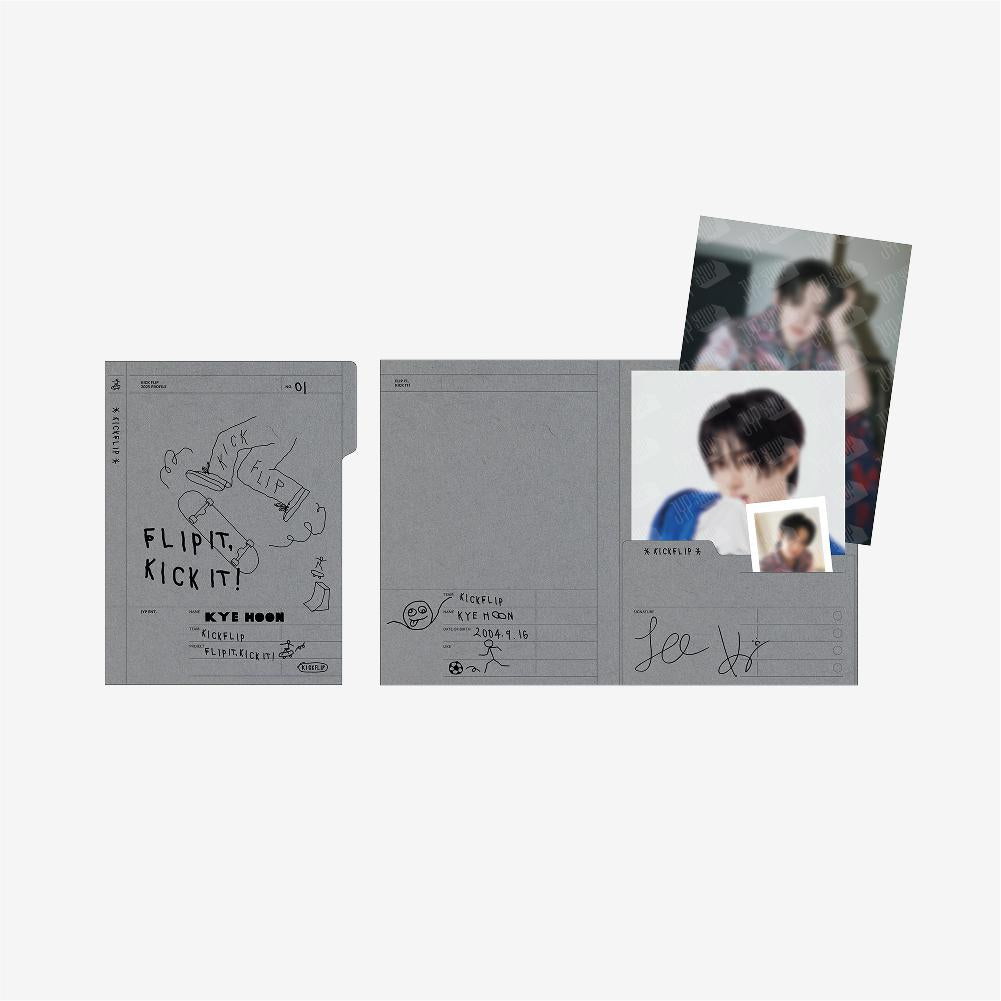 [KickFlip] PROFILE POSTER SET - [Flip it, Kick it!] POP-UP STORE