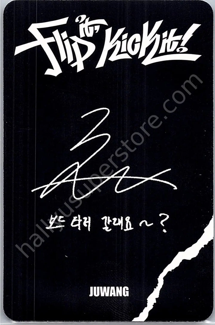 KickFlip - Juwang - Flip It, Kick It! album photocard B version on board version