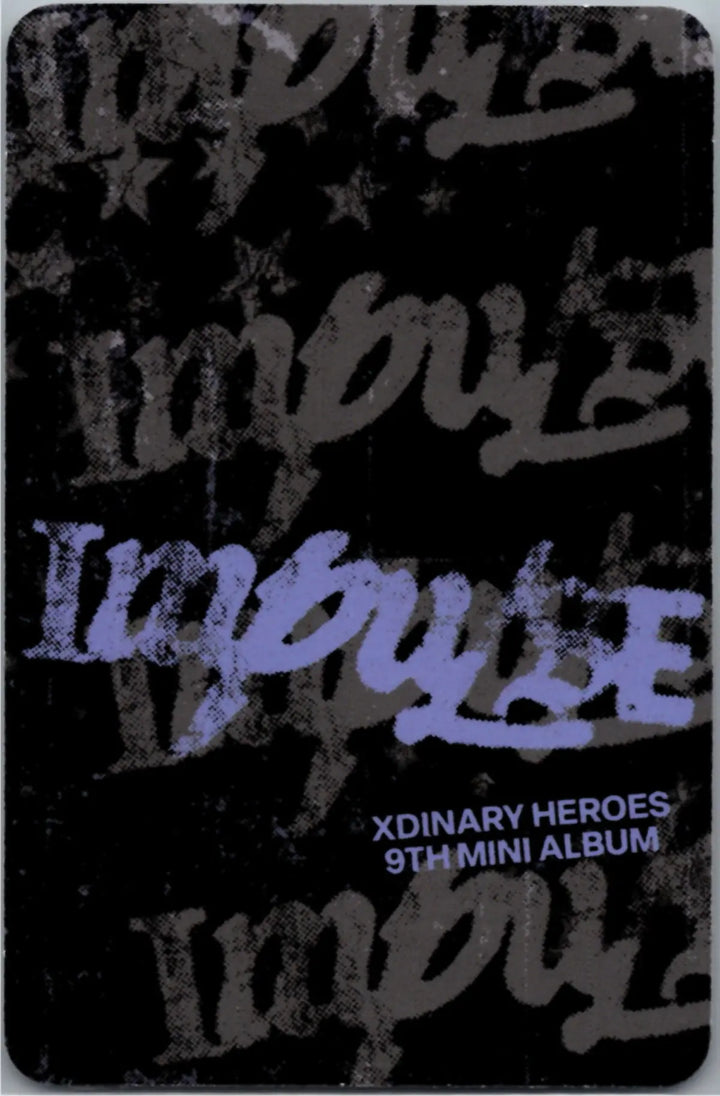 Xdinary Heroes "IMPULSE" - Official Photocard [26.10.13]