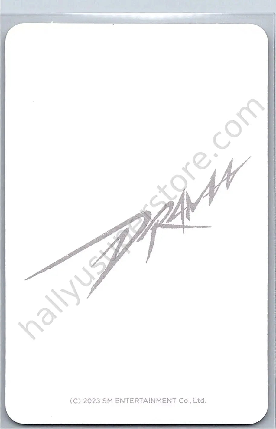 aespa - Winter - Drama MD Events (All) B version drama city pop-up store trading card