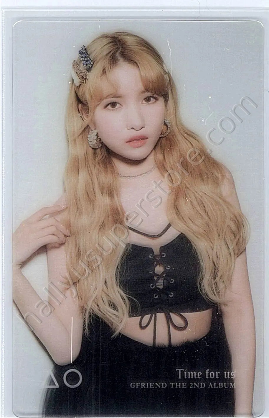 GFRIEND - Sowon - Time for us album photocard transparent