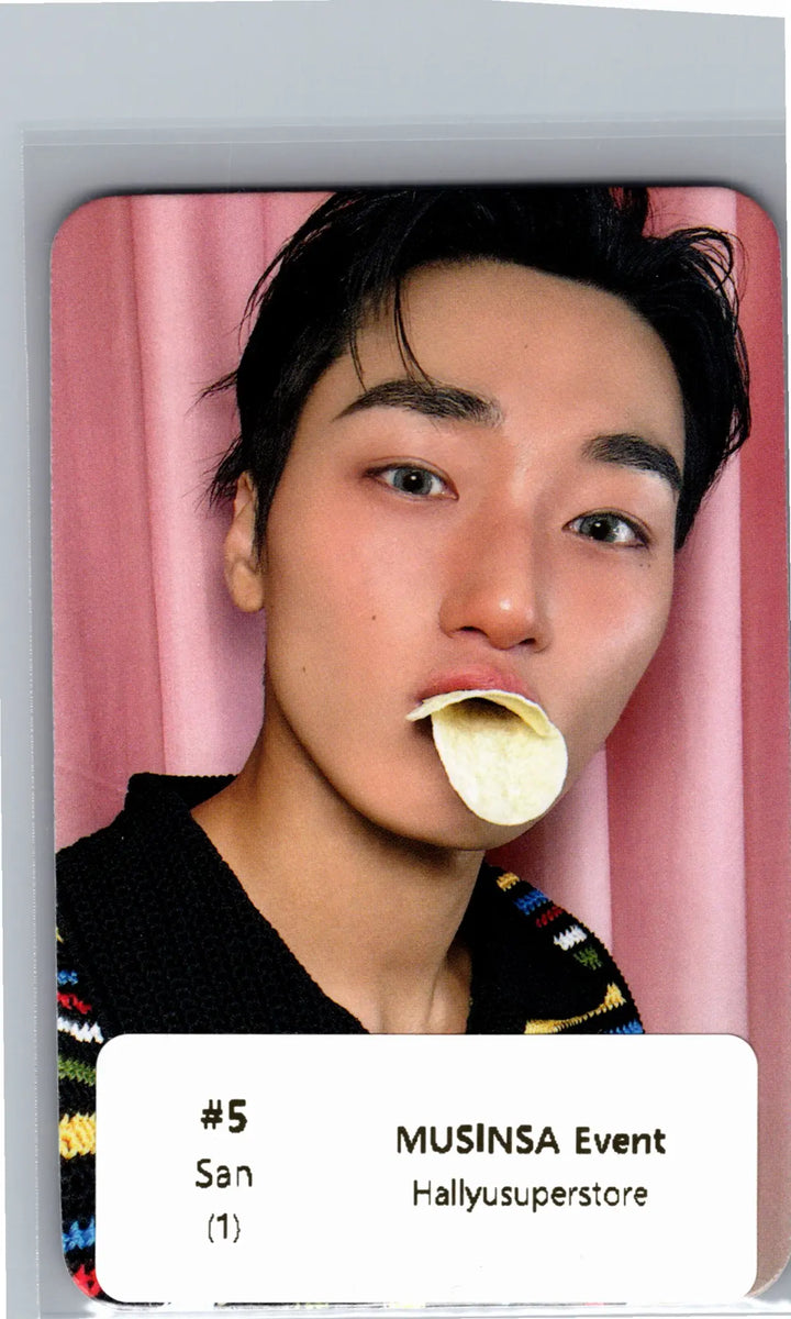 ATEEZ "GOLDEN HOUR : Part.5" - Musinsa Event Photocard [26.07.06]