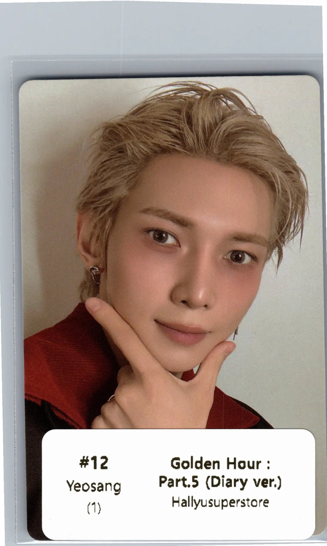 ATEEZ "GOLDEN HOUR : Part.5" - Official Photocard (Diary ver.) [26.06.26]