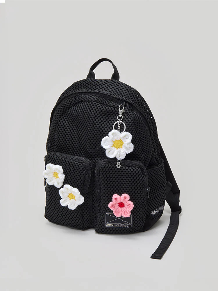 ** COLLER- COLLER Mesh backpack (M) shade black