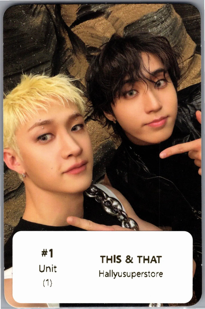 Stray Kids "THIS &amp; THAT" - Official Photocard (Photobook Ver.) (2) [26.08.10]