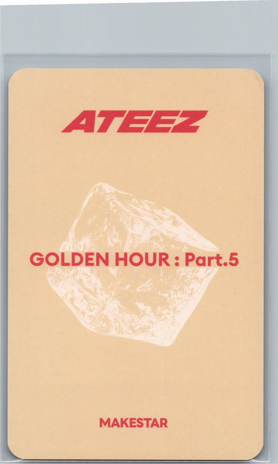 ATEEZ "GOLDEN HOUR : Part.5" - Makestar Pre-Order Benefit Photocard (CDP Ver.) [26.07.08]