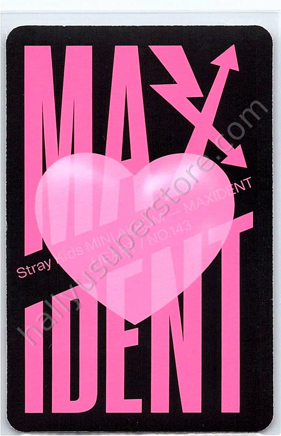 Stray Kids - I.N - Maxident album photocard heart version
