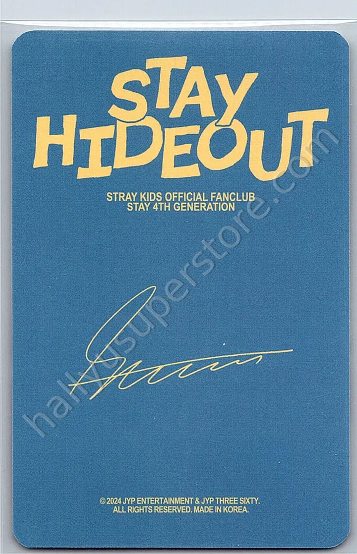 Stray Kids - Seungmin - 4th Generation Kit Official Fanclub STAY [STAY HIDEOUT]